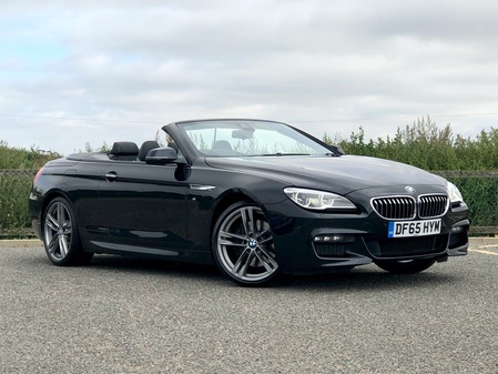 BMW 6 SERIES 640d M Sport Convertible Auto -