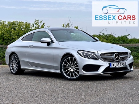 MERCEDES-BENZ C CLASS C220d AMG Line (Premium Plus) Coupe Auto - 