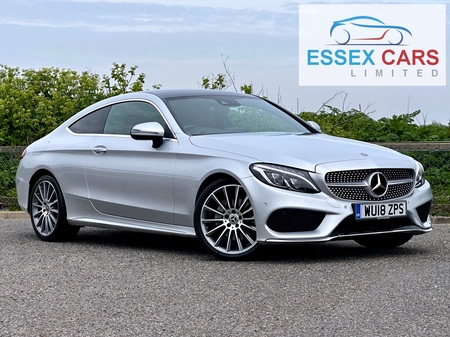 MERCEDES-BENZ C CLASS C220d AMG Line (Premium Plus) Coupe Auto - WAS £24,995 - NOW £23,995 - SAVING £1,000 -